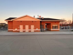 Ticket Booth & Restrooms